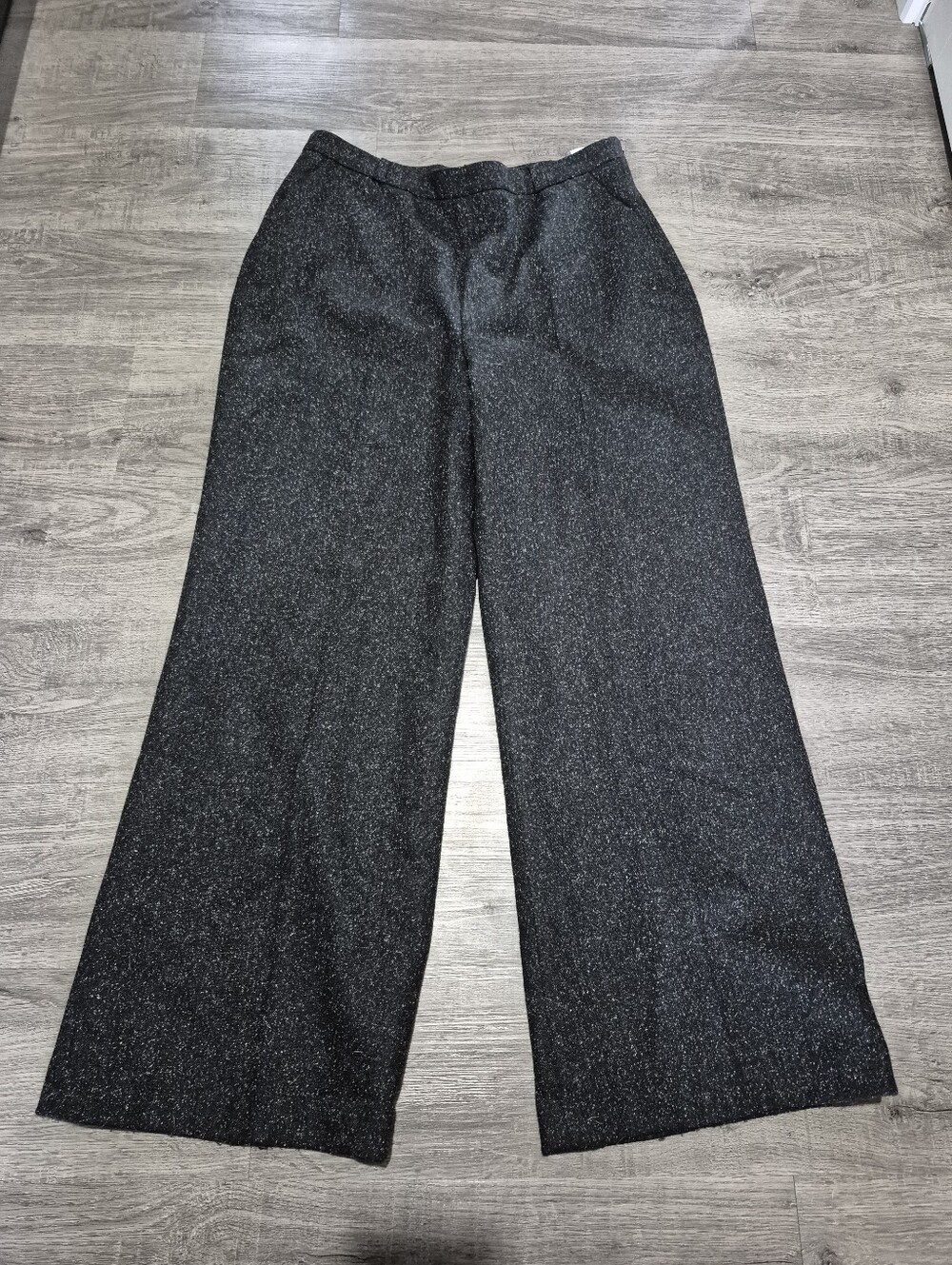 Precis Wool Wide Leg Dress Pants